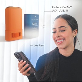 Protector Solar facial en Barra Emotions Labs Confianza Proteccion Contra Rayos UV IR y Luz Azul con Escualeno y Extracto de Tomatillo para Todo Tipo de Piel FPS 50