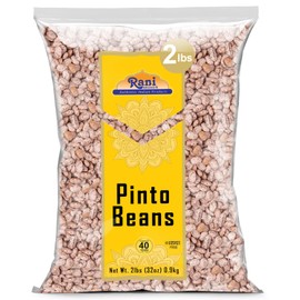 Rani Pinto Beans 32oz (2lbs) 908g ~ All Natural | Vegan | Gluten Friendly | NON-GMO | Kosher | Product of USA