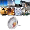 0‑300℃ 1/2in NPT Stainless Steel Grill Thermometer Oven Temperature Meter