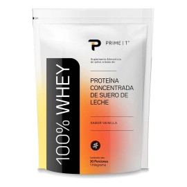 Protena Whey 100 Primetech 1 Kg De 30 Serv, 24 Gr De Protena Concentrada De Suero De Leche Importada, con un Excelente Perfil De Aminocidos, Fcil...  