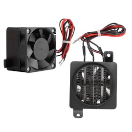 Cocoarm 24 V PTC Lüfterheizung 180W 12V 300W PTC Lufterheizung -Keramikheizung mit Befestigungslöchern für die Klimaanlage für Autobefeuchter (24V 150W)