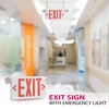 Ciata Ultra Bright LED Decorative Red Exit Sign & Emergency