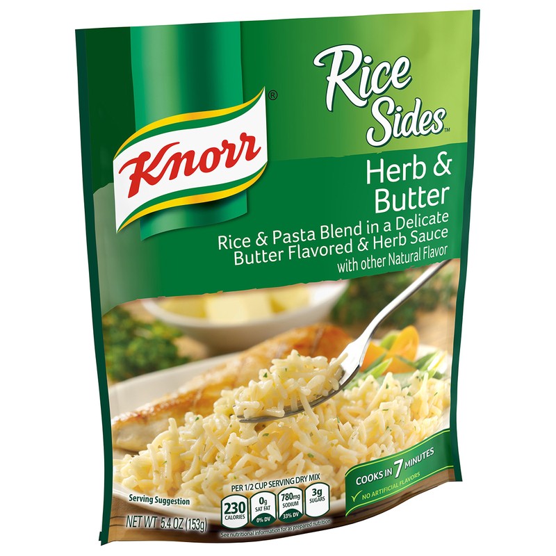 Knorr Rice Sides Rice Side Dish, Herb & Butter 5.4
