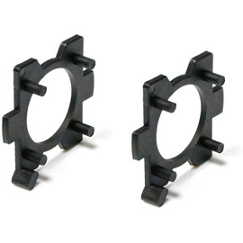 iJDMTOY Replace/Upgrade Light Bulb Retainer Adapter Holders, Compatible with Mazda 3 5 6 MX-5 CX-5 CX-7 RX-8 Halogen Lighting Upgrade