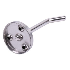 Hook Wall Hanging, Set of 8, 201 Stainless Steel, Bag Hanging, Coat Hanging, Keys, Hooks, Attachments Included