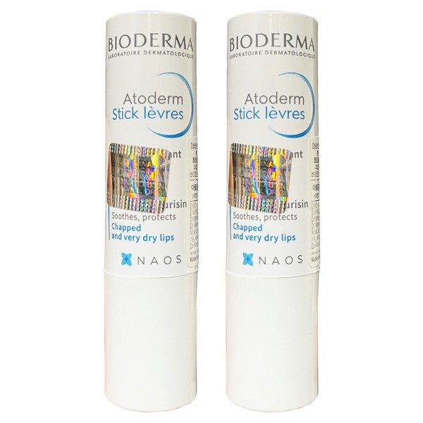 [On Sale] Bioderma Atoderm Lipstick 4g x 2/Levre Lip Balm