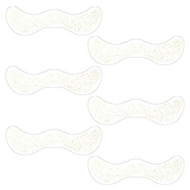 6PCS Glitter Freckles Face Tattoos, Waterproof Sparkle Makeup Speckles Patches, Temporary Glow Up Fairy Rave Festival Accessories for Women & Girls