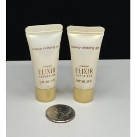 Shiseido Elixir Superieur Makeup Cleansing Gel 0.24 oz (Lot of 2) New