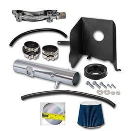 Click2go Heat Shield Cold Air Intake Kit with Reusable Blue Filter Compatible with 05-11 Toyota Tacoma 4.0L V6