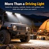 18W LED Work Lights for Road Lighting – 2-Piece 12V