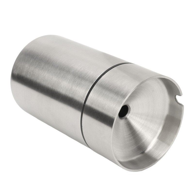 Car Ashtray with Lid Portable Removable Stainless Steel Smokeless Ashtray