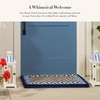 MACKENZIE-CHILDS Entrance Mat, Decorative Outdoor Front-Door Mat, Coir Doormat, Blue-and-White