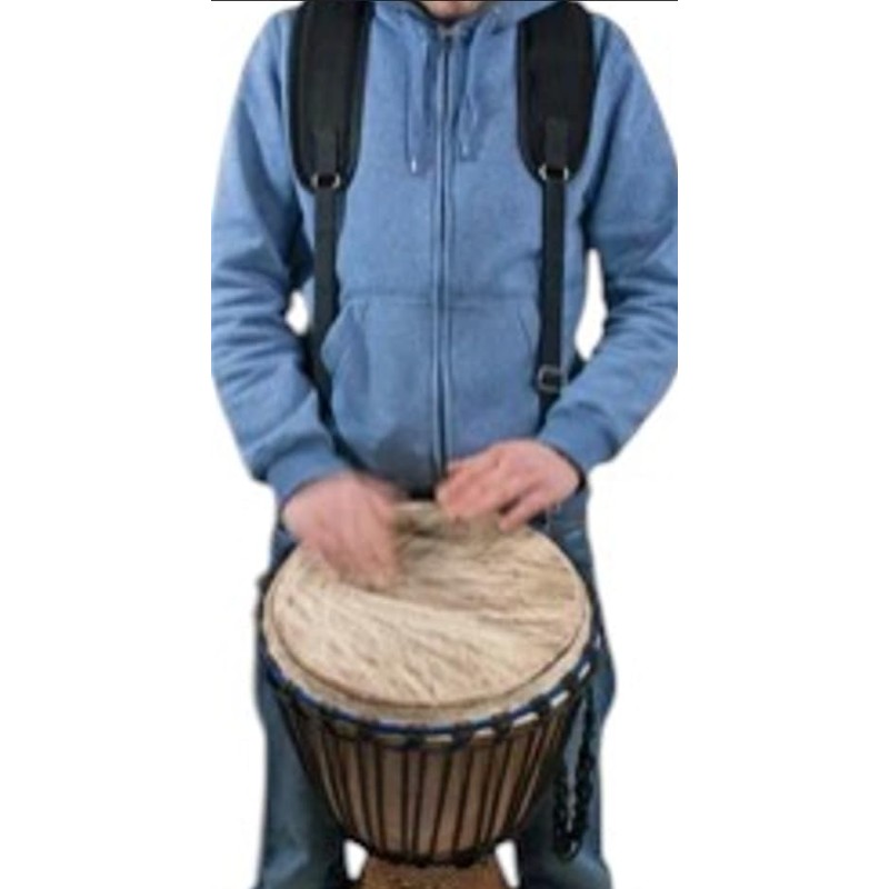 Djembe belt Black, Djembe Backpack