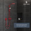SANTRAS® Hand Held Shower Head with Triple Adjustable Shower Head
