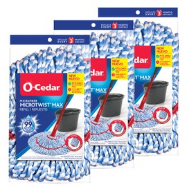 O-Cedar MicroTwist MAX Microfiber Refill (Pack of 3)