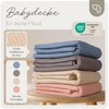 TSCHAMLER® Baby Waffle Pique Blanket - Antipilling Fleece Oeko-Tex® 80