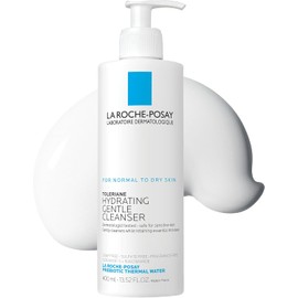 La Roche-Posay Toleriane Hydrating Gentle Face Wash Cleanser for Normal to Dry Sensitive Skin, 13.5 fl. oz., 0.9625 pounds, 400 mililitro, 1