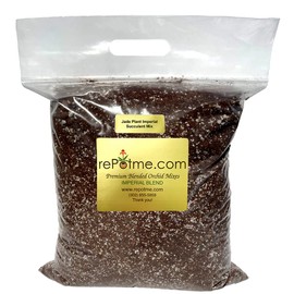 rePotme Succulent Soil - Jade Plant Succulent Potting Soil Mix - Imperial Blend (Mini Bag) - Hand Blended in The USA