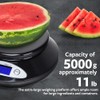 Smart Weigh Digital Kitchen Scale with Removable Bowl – 11lb/5kg