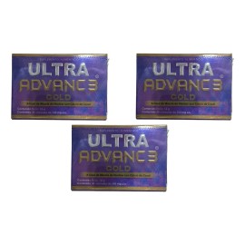 Ultra Advance Gold 30 Tabletas De 500mg Pack 3 Cajas Sabor N/a