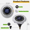 NFESOLAR Solar Lights Outdoor with 16 LEDs, Bright Solar Ground