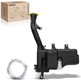 A-Premium Windshield Washer Fluid Reservoir Tank Assembly Compatible with Nissan Frontier 2002 2003 2004 - with Pump & Cap & Fluid Level Sensor