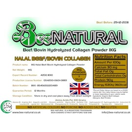 Bee-natural Bovin (Beef) Hydrolyzed Collagen Powder 1KG