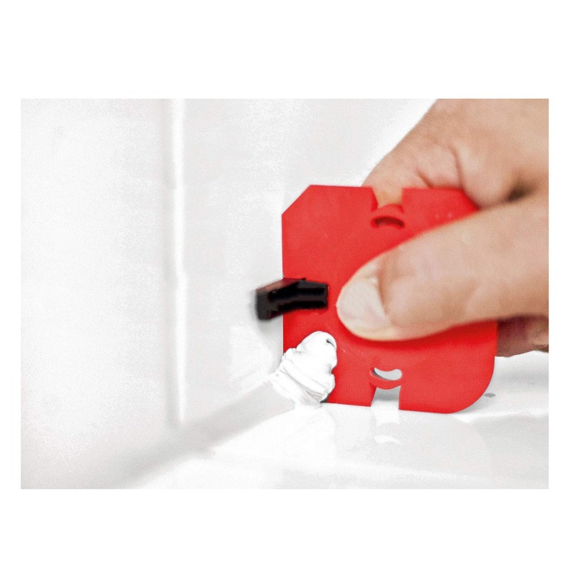 Caulking Tool Kit Plastic Grouting Scraper Sealant Finishing Knife Putty