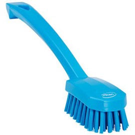 Vikan Utility Brush, 260 mm, Medium, Blue, 3088