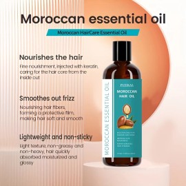 Puzikal Moroccan Hair Oil 7 oz Shine SMOOTH Repair Tame Condition Treatment Serum HUGE