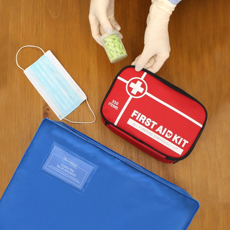 SECURISAC Tamper Evident Seal Cash Bank Bag - Security Tag