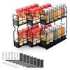 SpaceAid Pull Out Spice Rack Organizer, Heavy Duty Slide Out