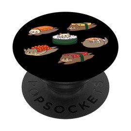 Sushi Kitty Cat Japanese Sashimi Nigiri Maki Funny