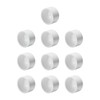 10PCS PVC End Cap Schedule 40(1 1/2 Inch)