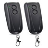 2 x 433.92 MHz Garage Door Opener, Garage Door Remote