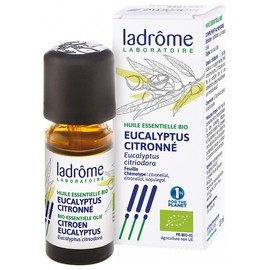 Ladrôme Organic Essential Oil Lemon Eucalytpus (Eucalyptus Citriodora) 10ml