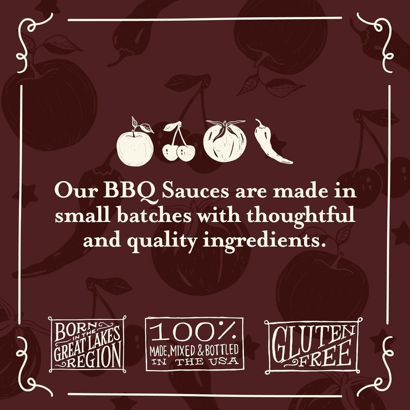 Brownwood Farms BBQ Sauce, Made in Small Batches, Sweet and