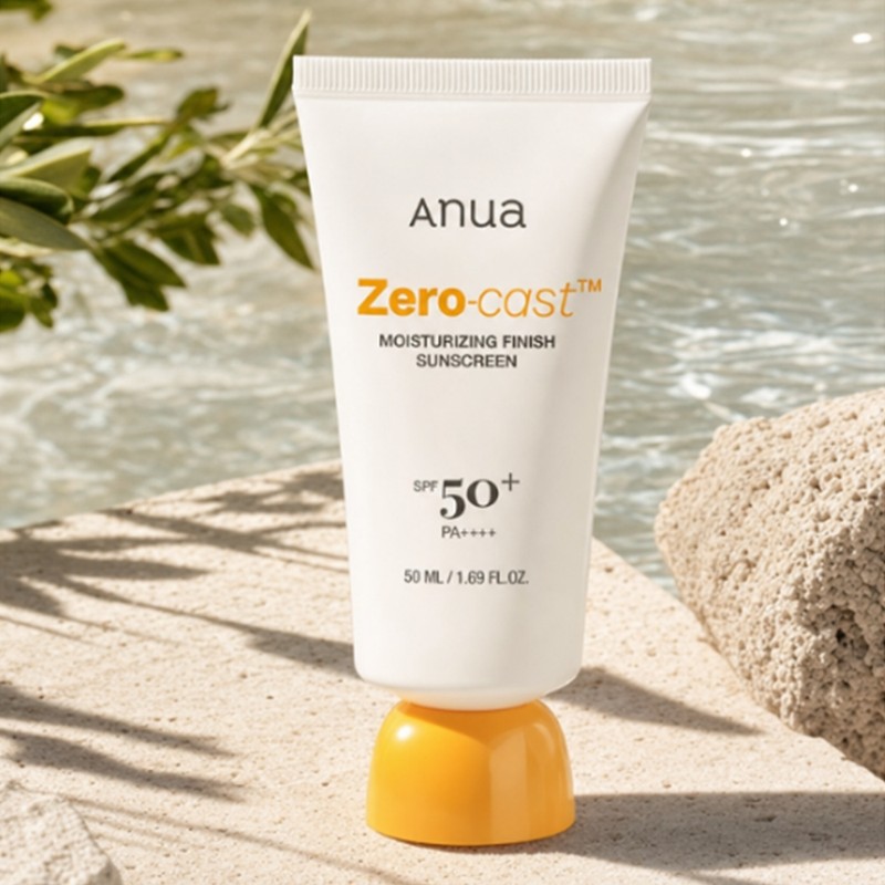 Anua Zero Cast Daily Transparent Moisture Sun Cream / 아누아