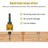 5 Pcs Countersink Drill Bit Set with Low Friction Depth
