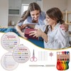 Beginners Embroidery Stitch Practice Kit Hand Stitch with Embroidery Fabric