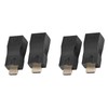 Ausla HDMI to RJ45 Extender, 2-Pack TX Transmitter and RX