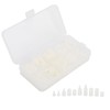 300Pcs M3 White Nylon Screw Set Insulation Material Male Female