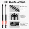 2 Pcs 6657 Rear Trunk Lift Supports Gas Struts for