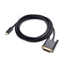 Cable Matters Long USB C to DVI Cable (USB-C to DVI Cable) 10 ft - Thunderbolt 4 / USB4 / Thunderbolt 3 Port Compatible with MacBook Pro, Dell XPS 13, 15, HP Spectre x360, Surface Pro