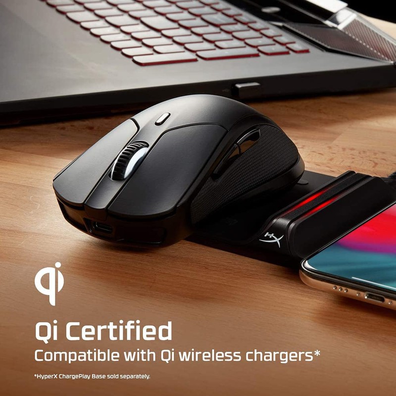 HyperX Pulsefire Dart RGB Wireless Gaming Mouse with Qi Enabled