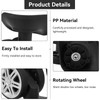 Agatige Suitcase Wheels, Universal Draw Bar Box Wheels Accessory Wheel