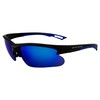 Optic Edge Fireball Wraparound Sports & Motorcycle Sunglasses for Men
