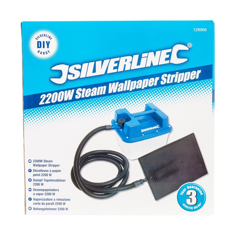 Silverline Steam Wallpaper Stripper 2200W