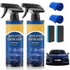 2PCS Car Coating Spray,Quick Effect Coating Agent for Car Coating