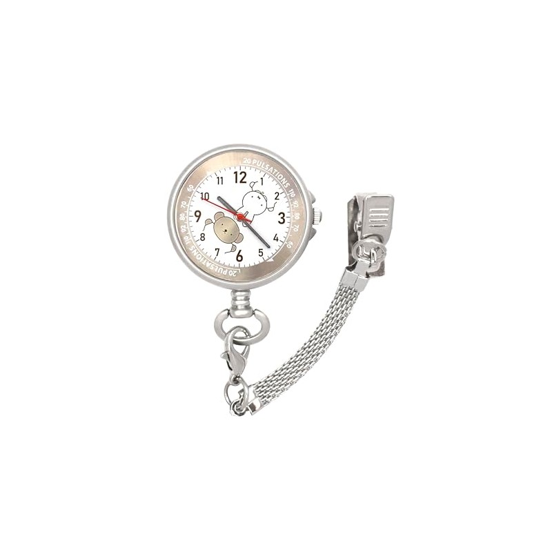 Dick Bruna Clip Watch Platinum Beige [ST-PLMF0007]